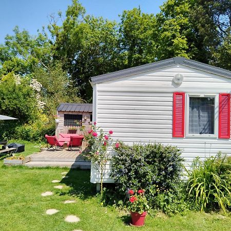 Mobil-Home Coin De Paradis En Cote D'Opale Sur Terrain Prive Et Sa Caravane Hermelinghen Luaran gambar