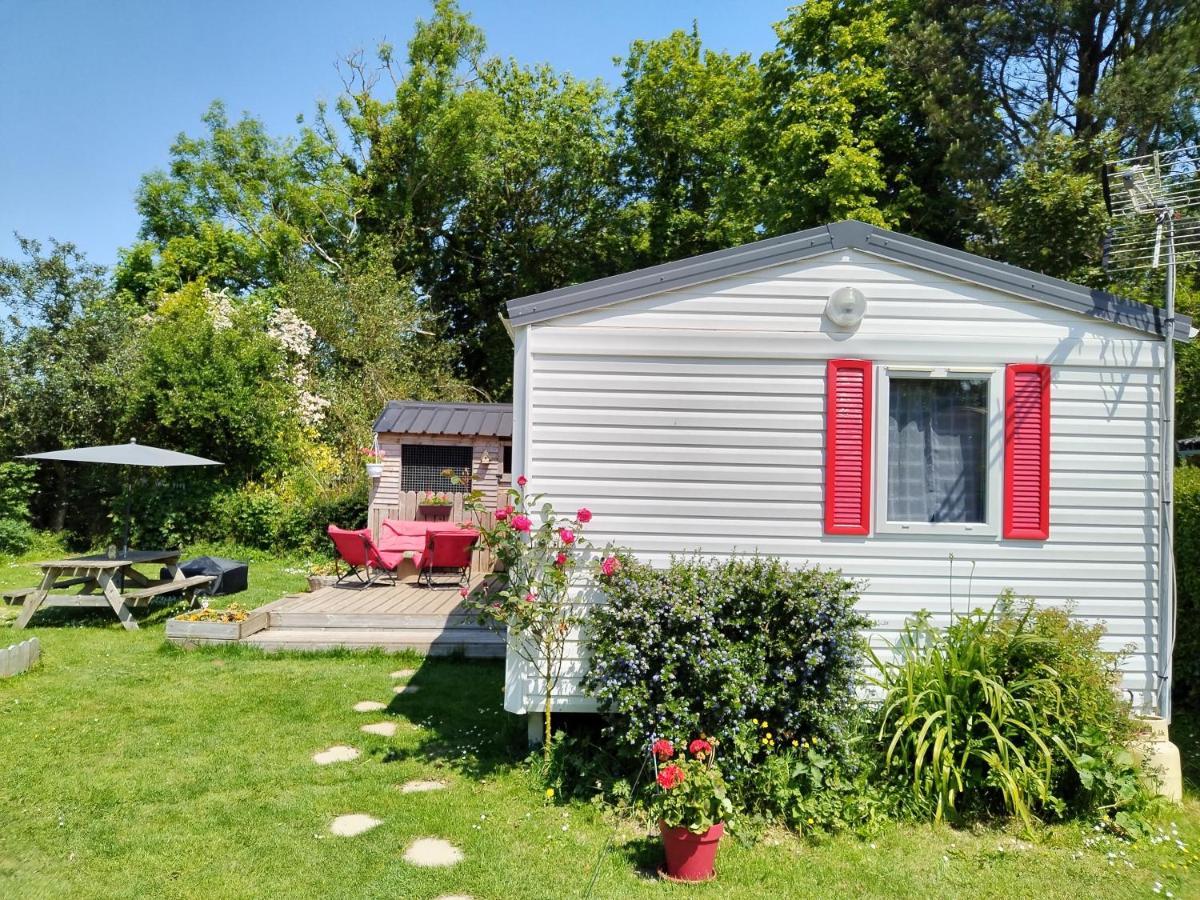 Mobil-Home Coin De Paradis En Cote D'Opale Sur Terrain Prive Et Sa Caravane Hermelinghen Luaran gambar