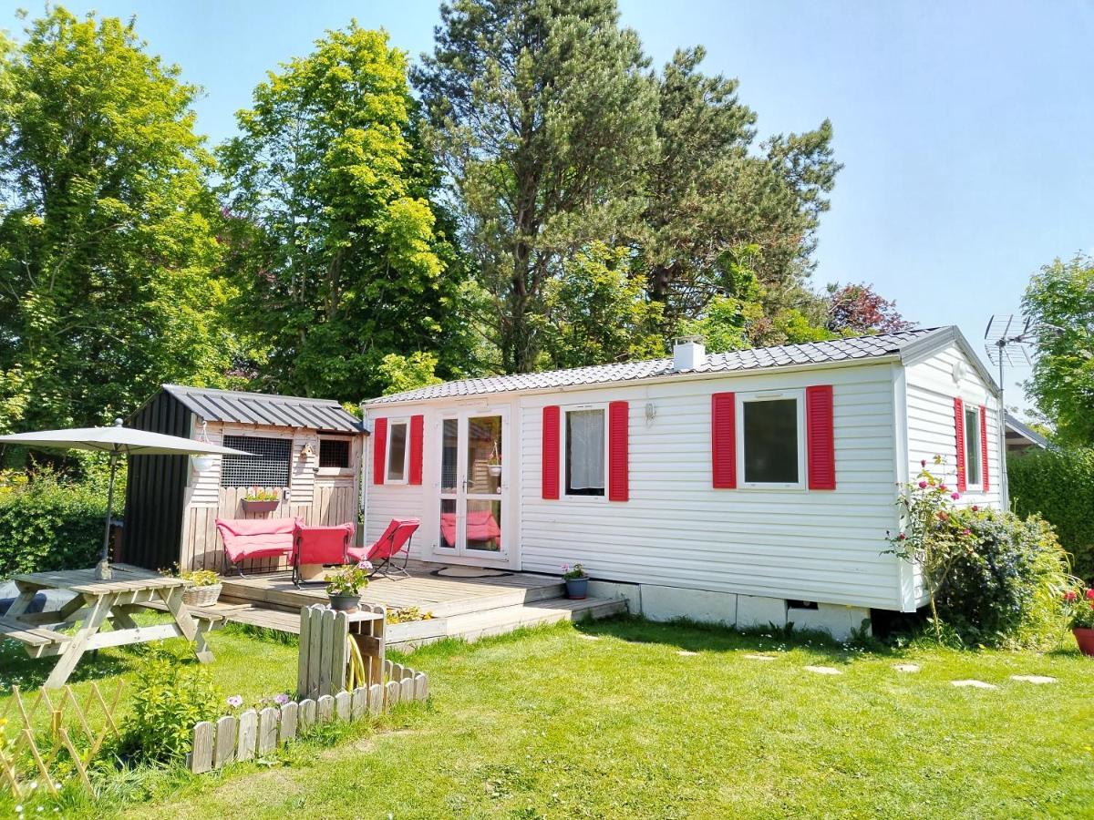 Mobil-Home Coin De Paradis En Cote D'Opale Sur Terrain Prive Et Sa Caravane Hermelinghen Luaran gambar